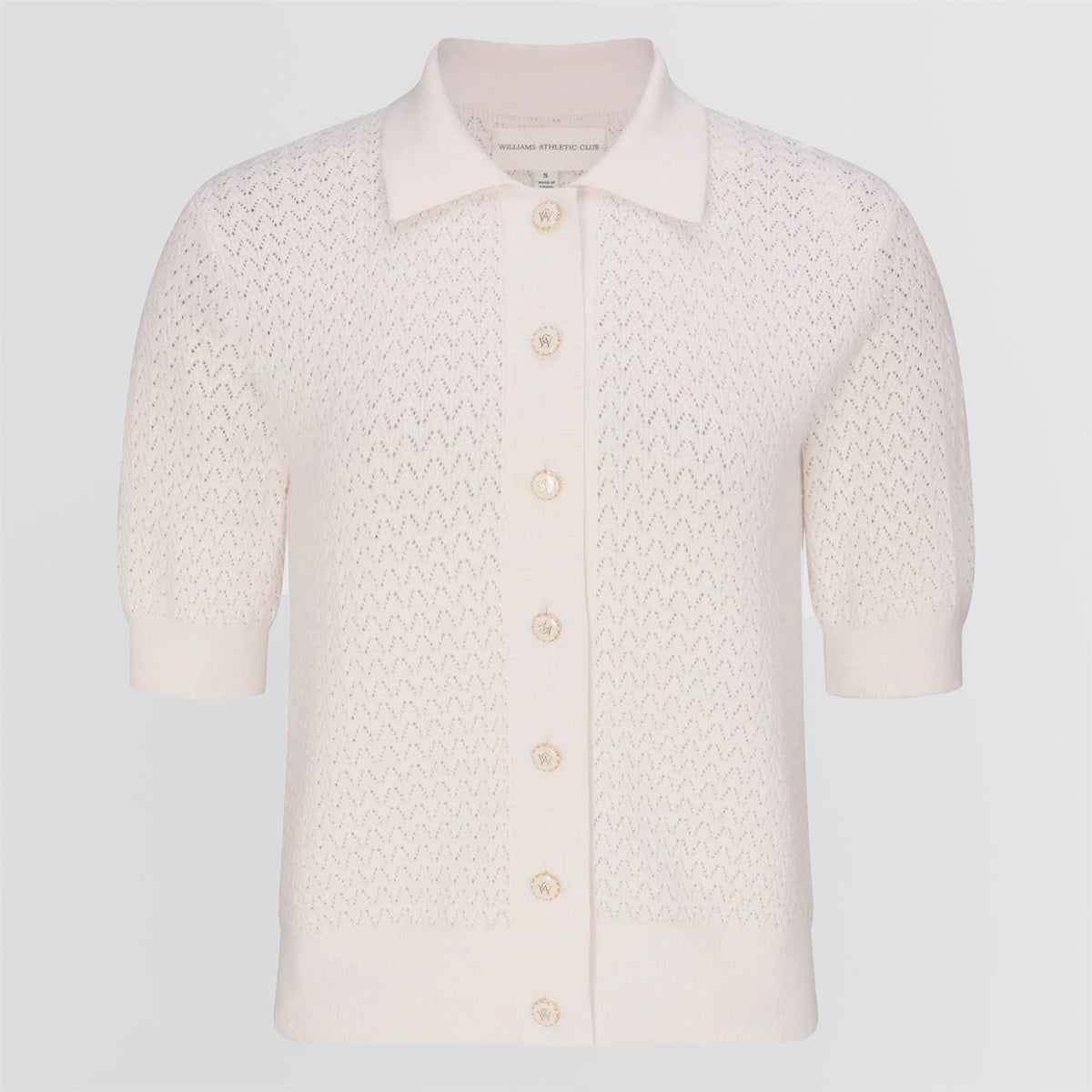 Victoria Polo Pinky White