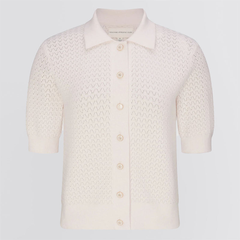 Victoria Polo Pinky White