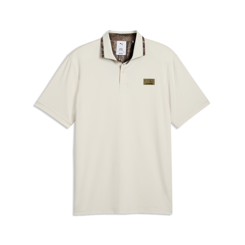 x REALTREE Solid Polo Alpine Snow