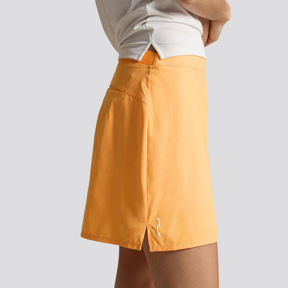 RLX 17-Inch Stretch Performance Skort Key West Orange