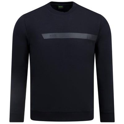 Salbo 1 Cotton Jersey Regular Fit Sweatshirt Dark Blue - W23