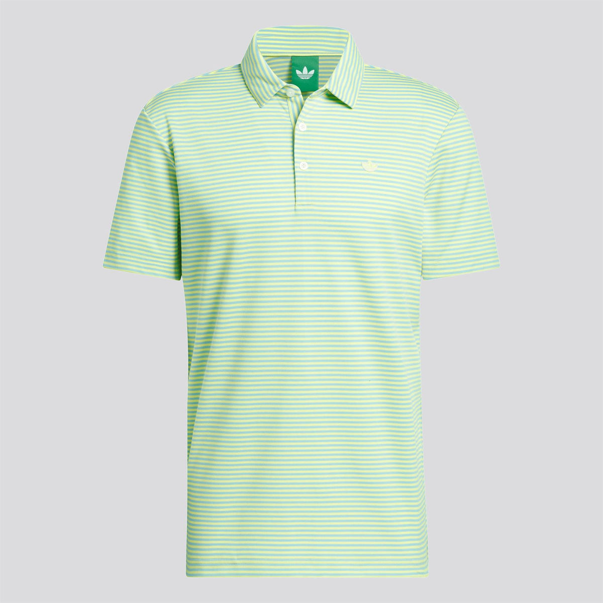 Originals Stripe Pique Polo Pure Lemon/Light Aqua