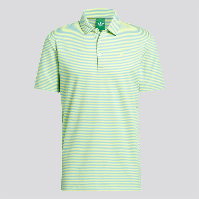 Originals Stripe Pique Polo Pure Lemon/Light Aqua