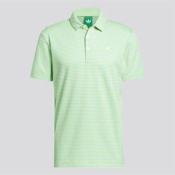 adidas Golf Originals Originals Stripe Pique Polo Pure Lemon/Light