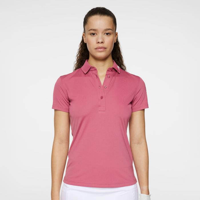 Tour Tech Polo Rose Wine