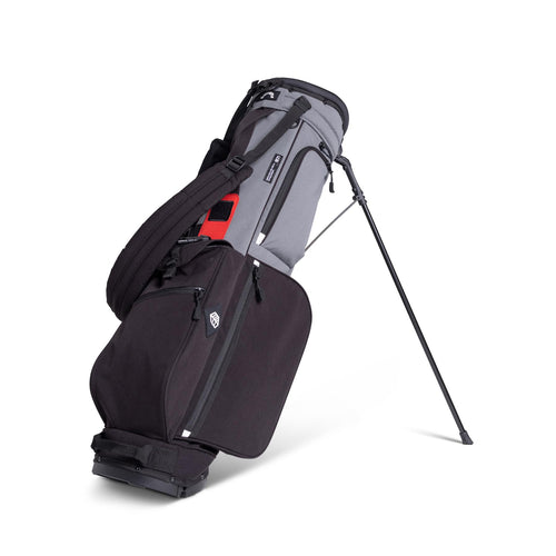 Rover-R Stand Bag Charcoal/Black/Red - 2025