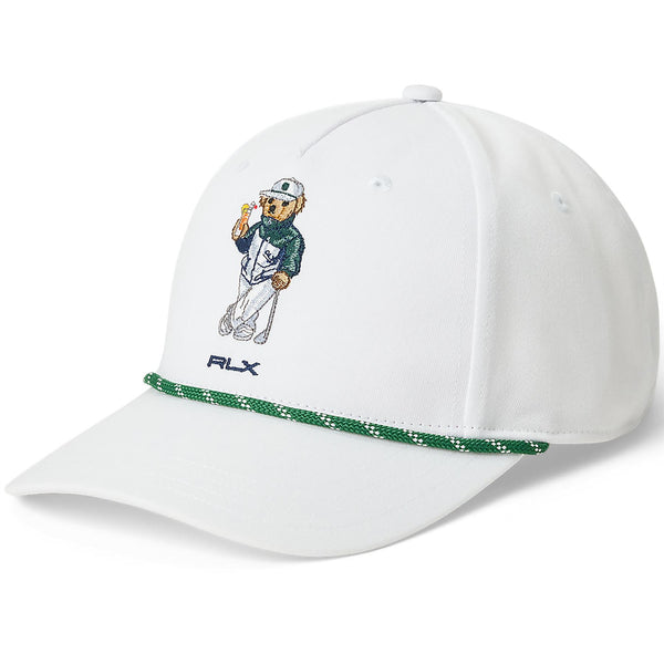 Ralph Lauren RLX Hat White Cocktail Bear | TRENDYGOLF UK