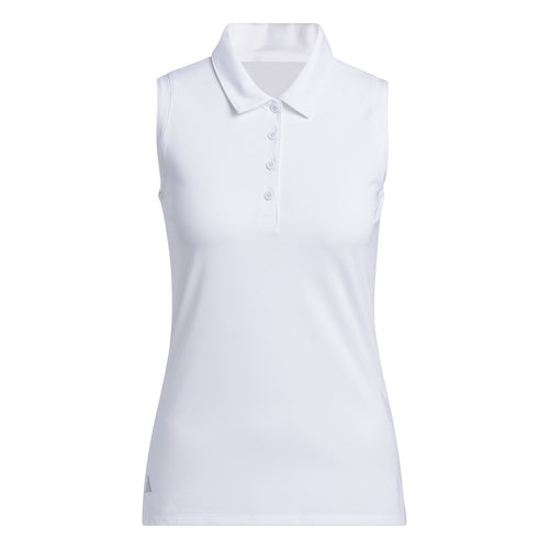 Womens Ultimate365 SL Solid Polo White - SS25