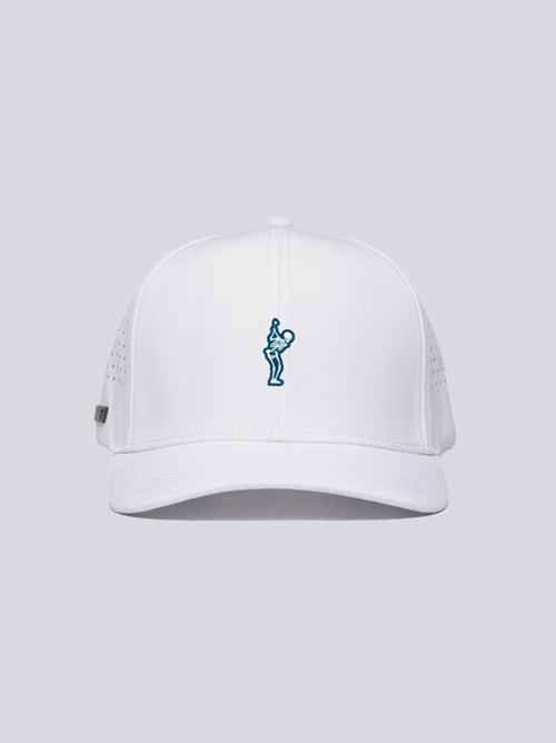 Lux Tech 6 Panel Cap Magnolia Dead Golfer