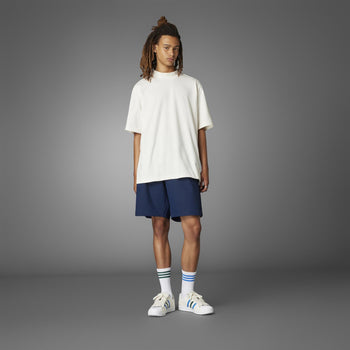 Rolling Links Skate Mock Neck Polo White