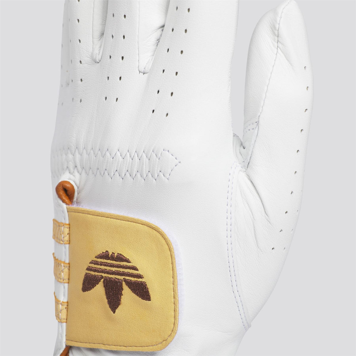 Originals Left Hand Leather Glove White/Ice Tangerine