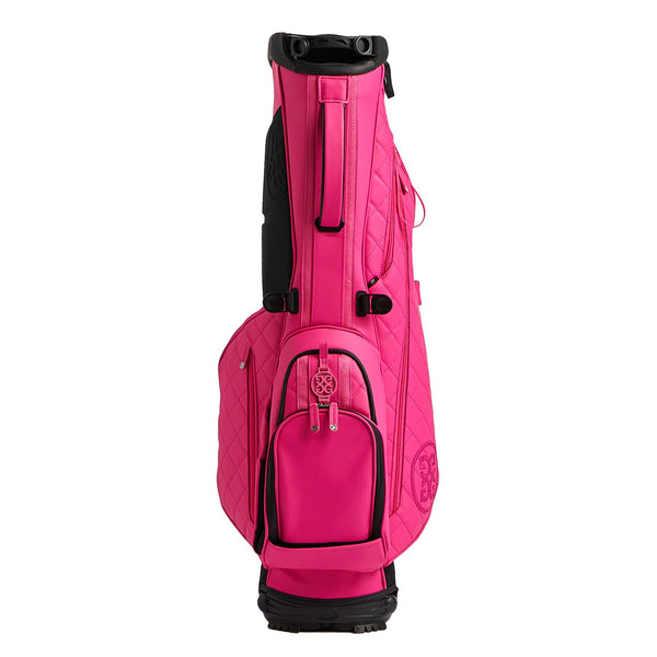 G/FORE Daytona Plus Golf Carry Bag Day Glow Pink | TRENDYGOLF.COM