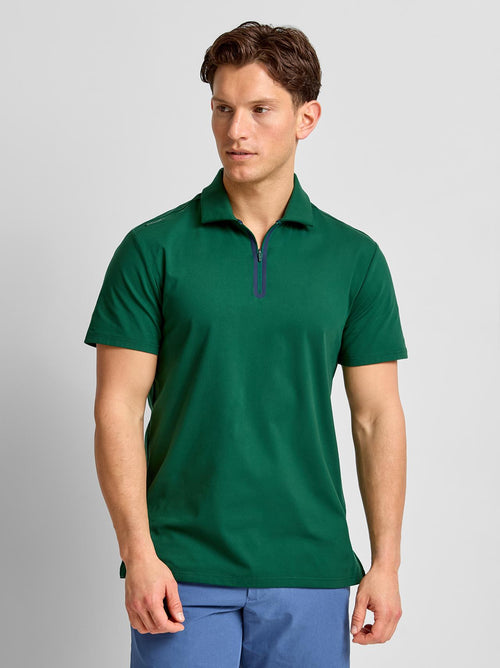 RLX Tailored Fit Kinetic Tech Jersey Moss Agate