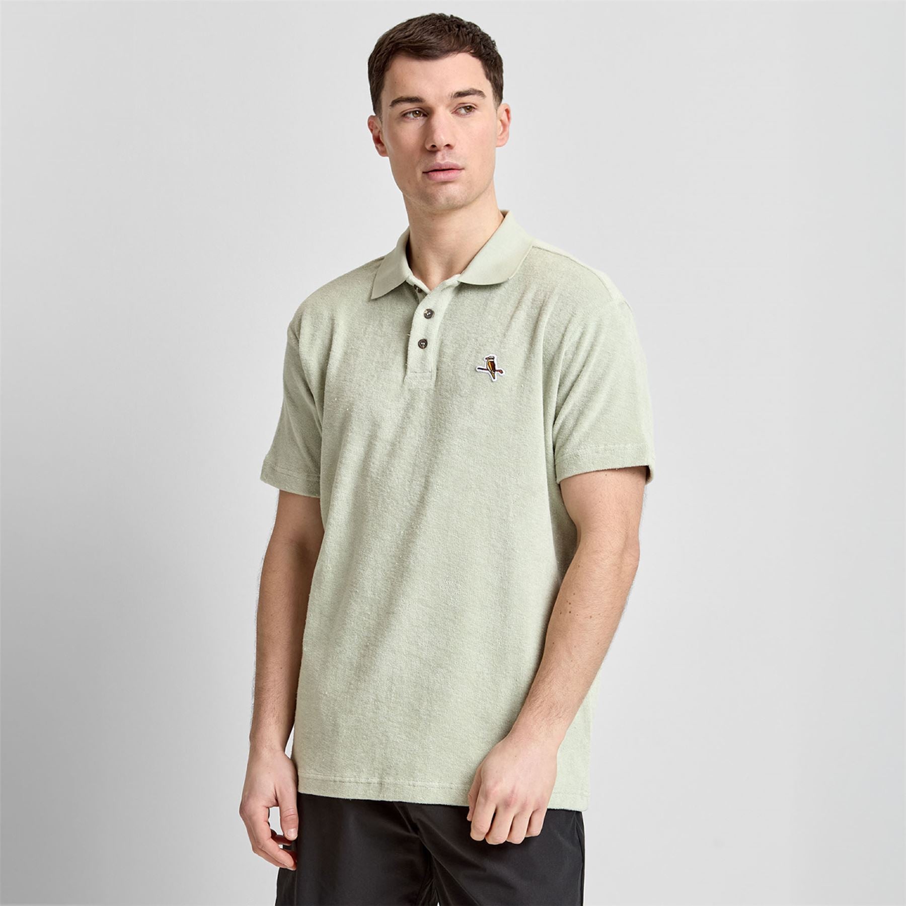 Kooka Terry Polo Green
