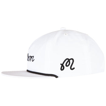 Evergreen Nylon Rope Hat White