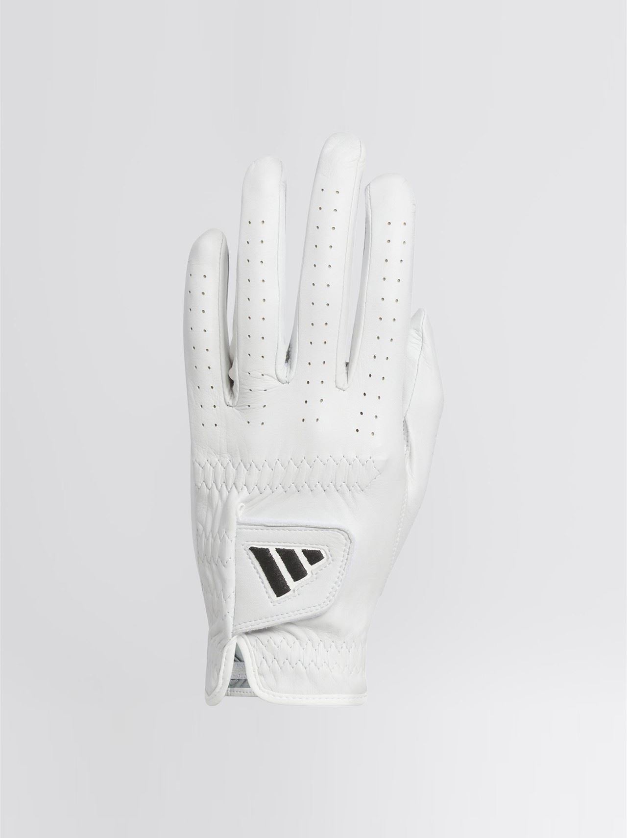 Pro Leather Left Hand Golf Glove White
