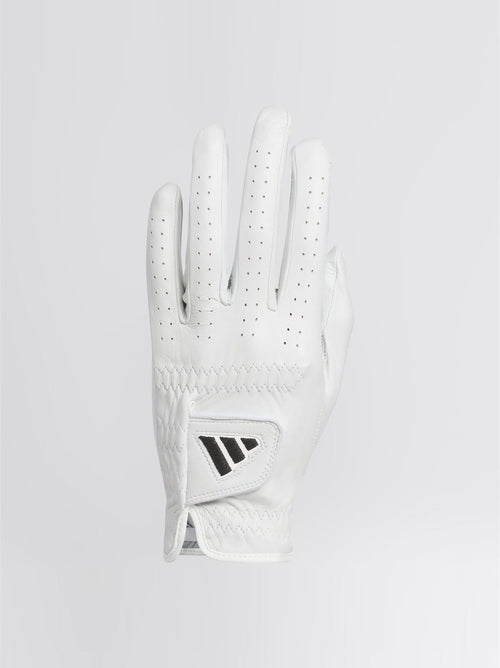 Pro Leather Left Hand Golf Glove White