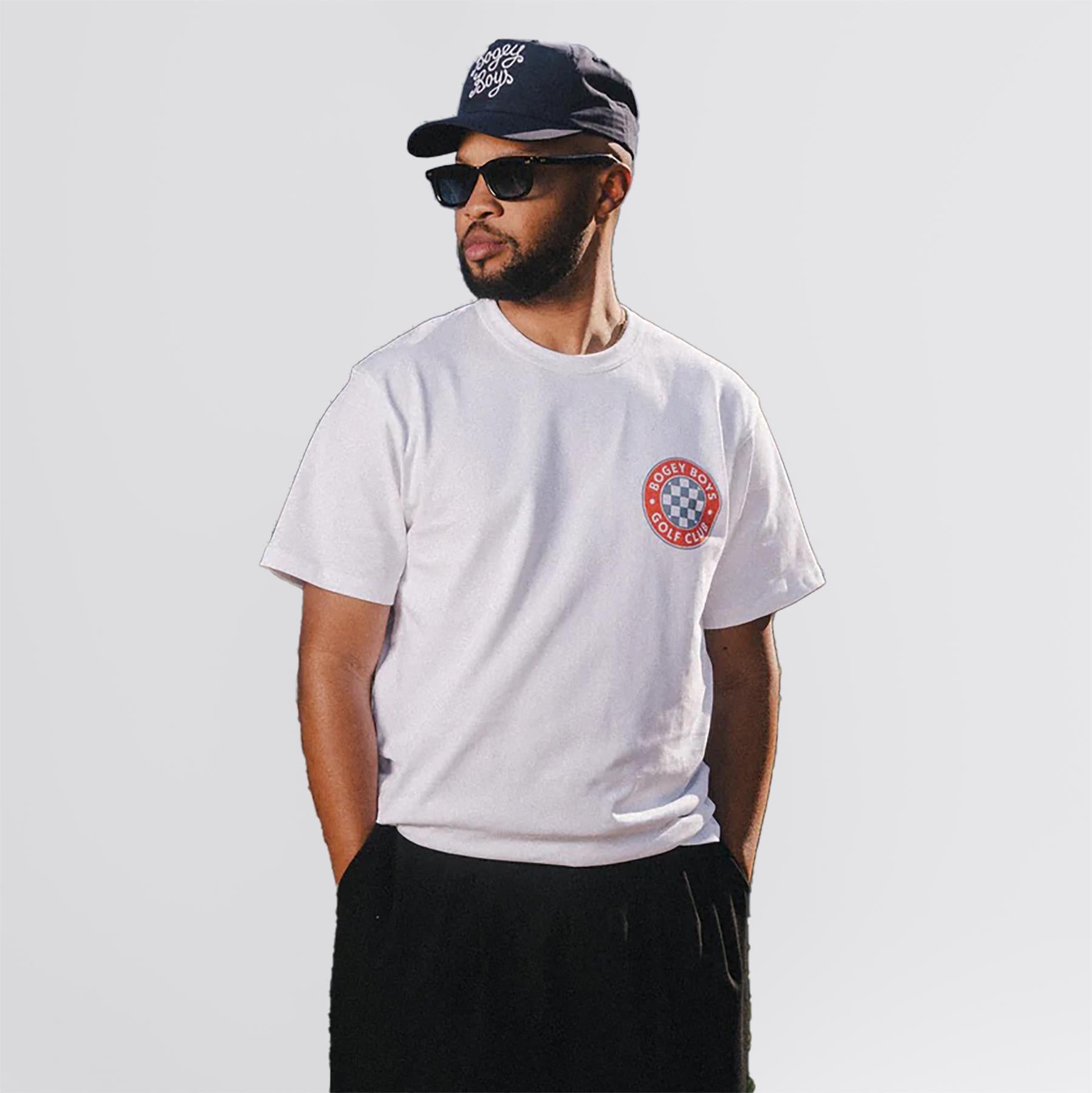 BBGC Check T-Shirt White