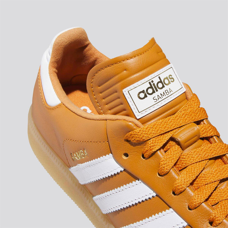 Samba Spikeless Golf Shoes Rustic Orange/Footwear White/Gum