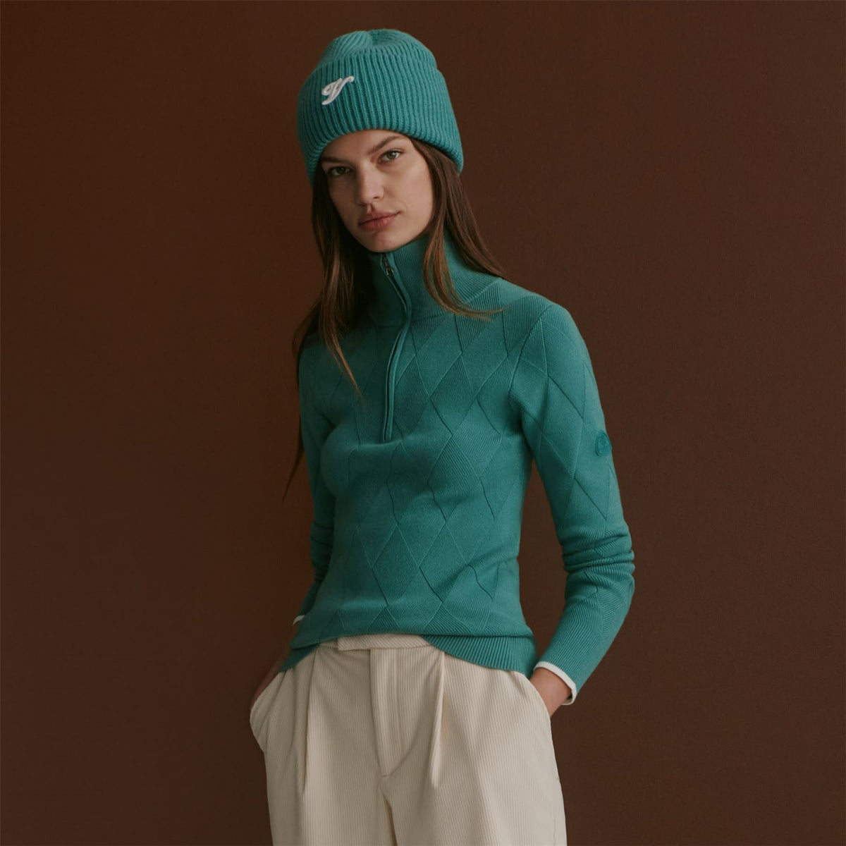 Carly Beanie Deep Sea