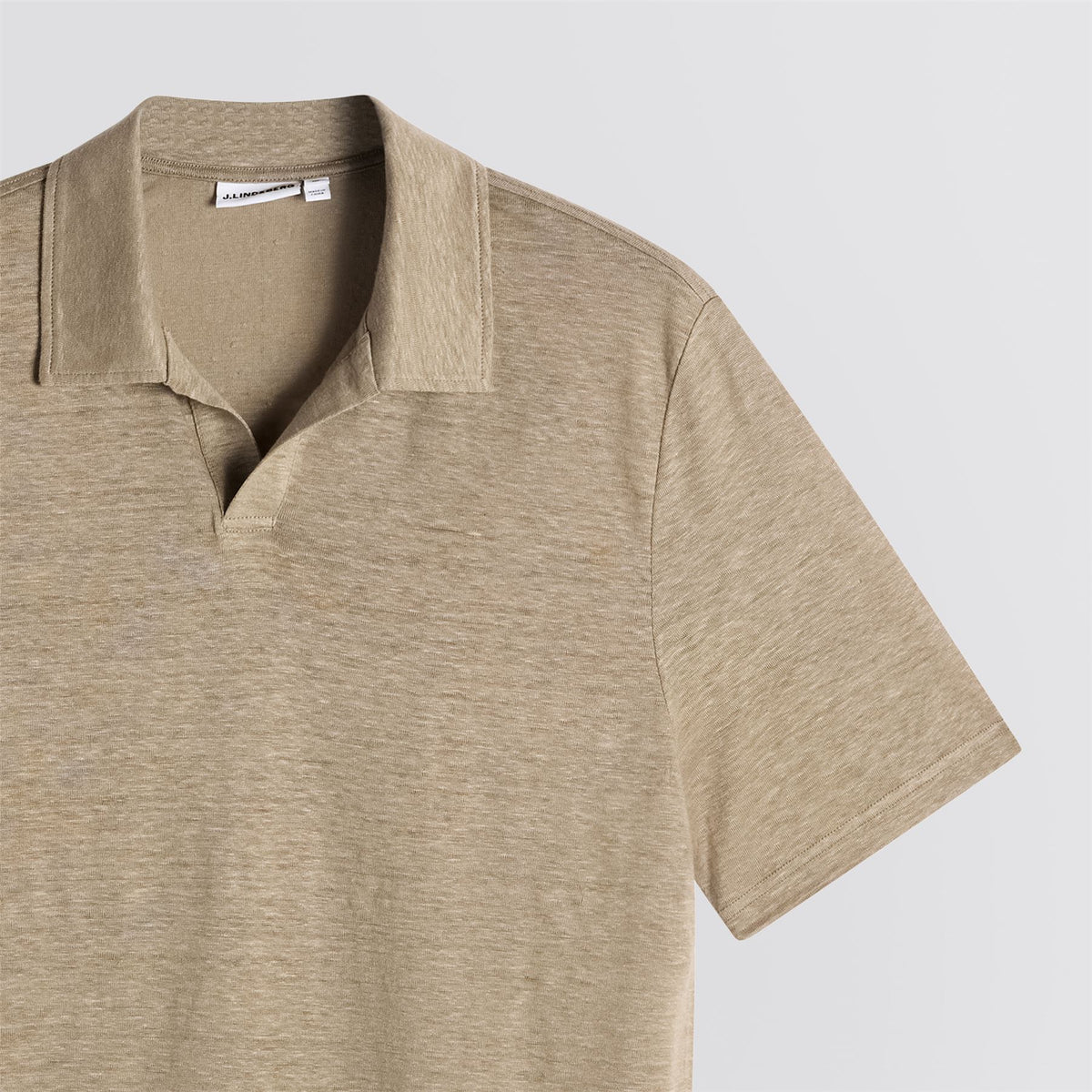 Roy Linen Polo Brindle