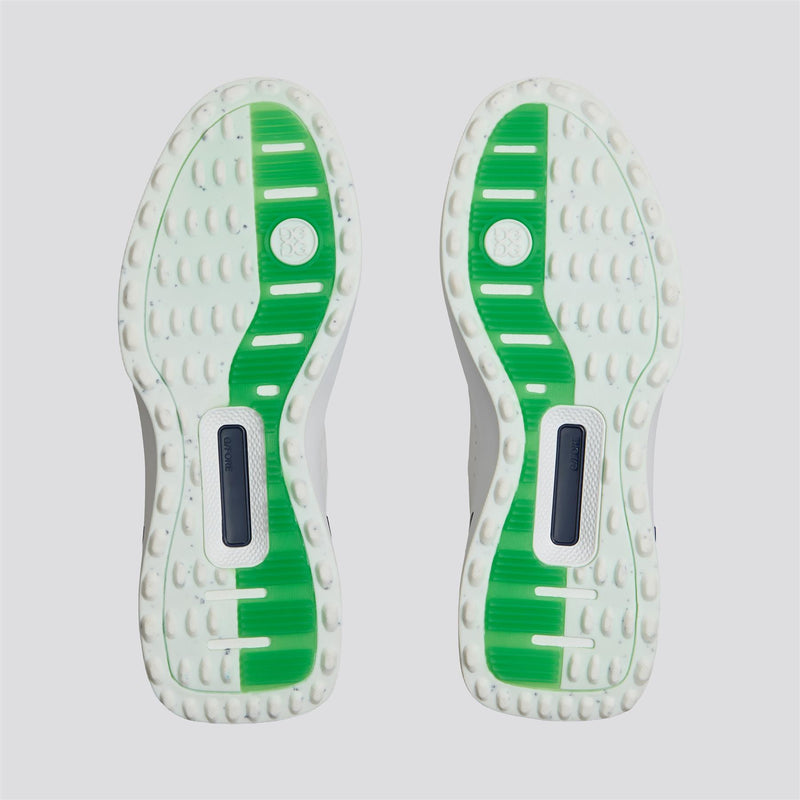 G.112 Embossed Skull & Tees Hybrid Spikeless Golf Shoe Snow/Clover
