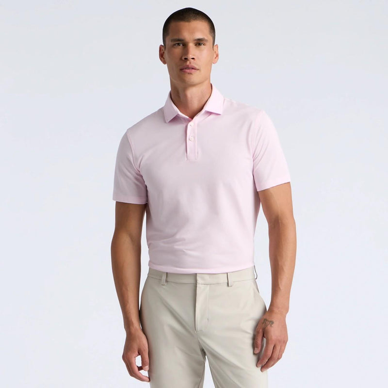 All Play Stretch Knit Polo Blush