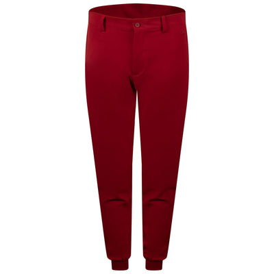 Cuff Double Weave Stretch Jogger Pants Chili Pepper - SS23