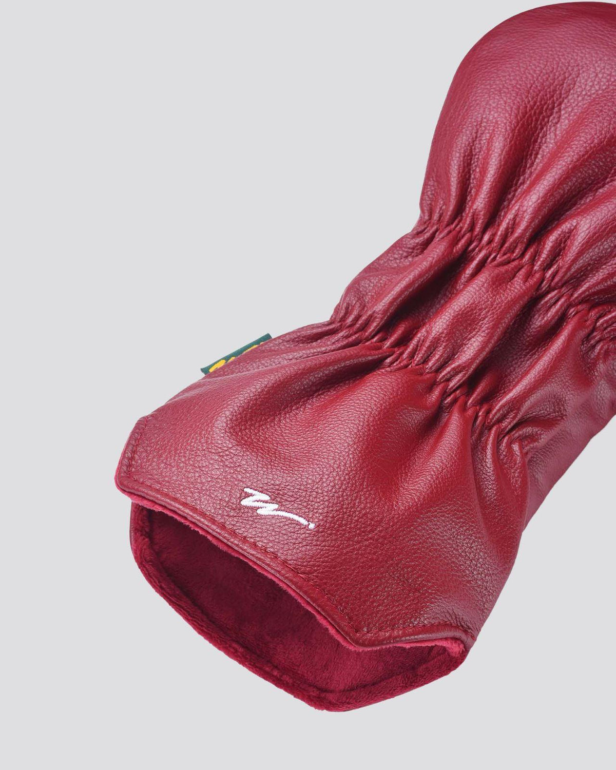 Kooka Leather Driver Cover Red