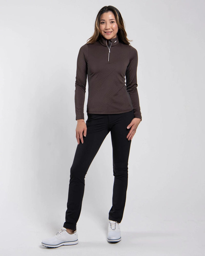Neila Midlayer Half-Zip Espresso