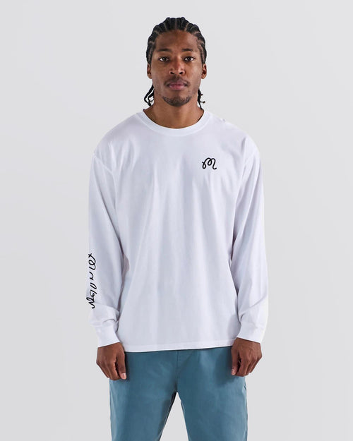 Gorse LS T-Shirt White