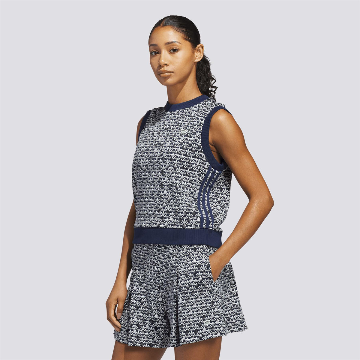 Originals All Over Vest Night Indigo