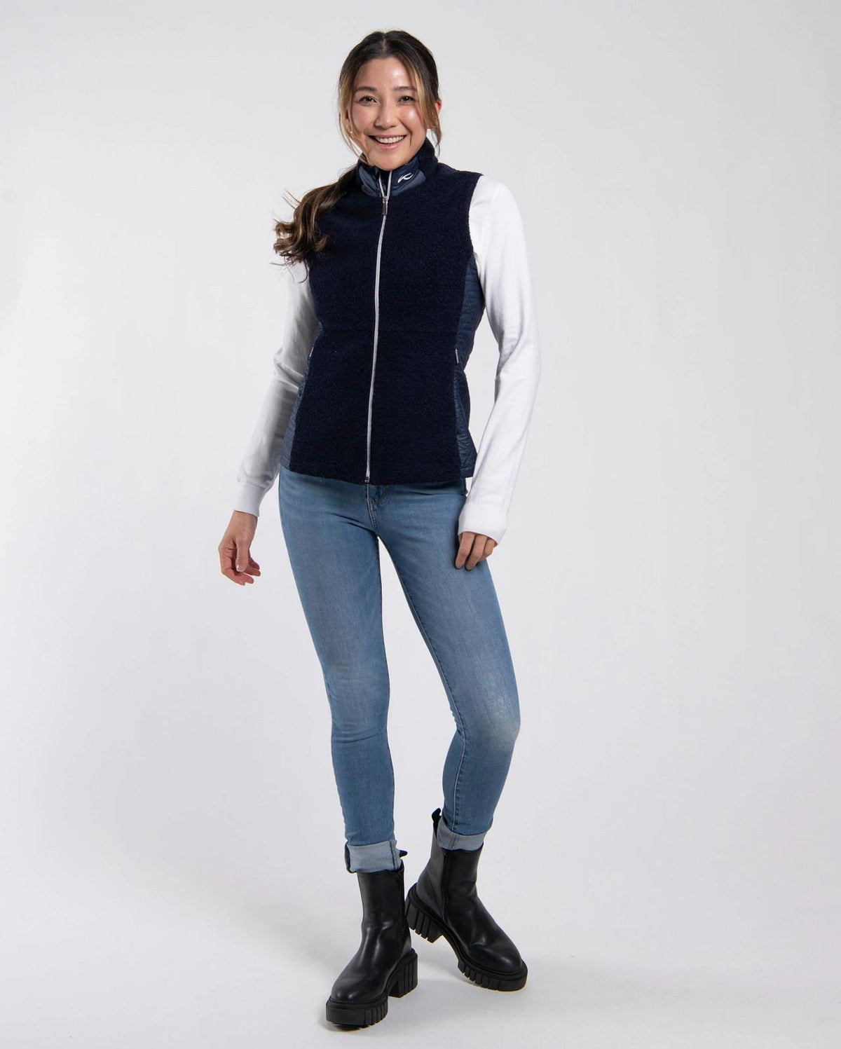 Hawkes Bay Vest Atlanta Blue