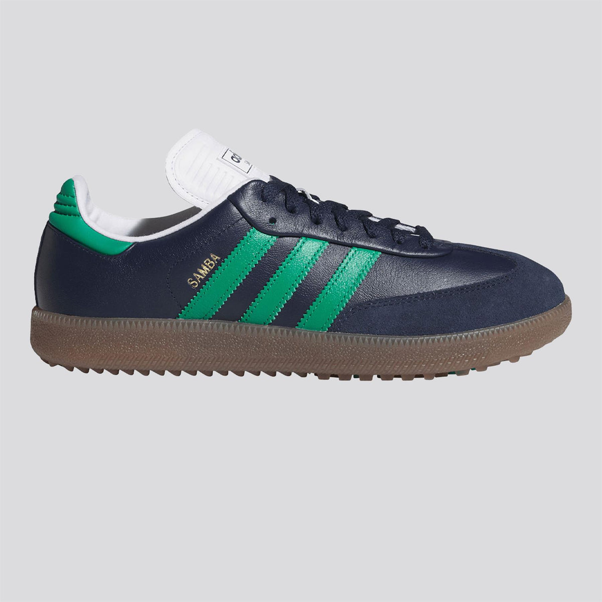 Samba Spikeless Golf Shoes Night Indigo/Court Green/Footwear White