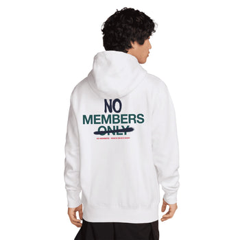 Nike No Members x Nike Golf Club Hoodie White/Black