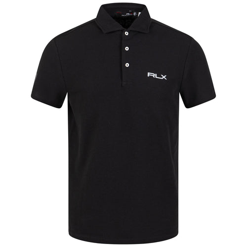 RLX Pro Fit Knit Polo Black - SS23