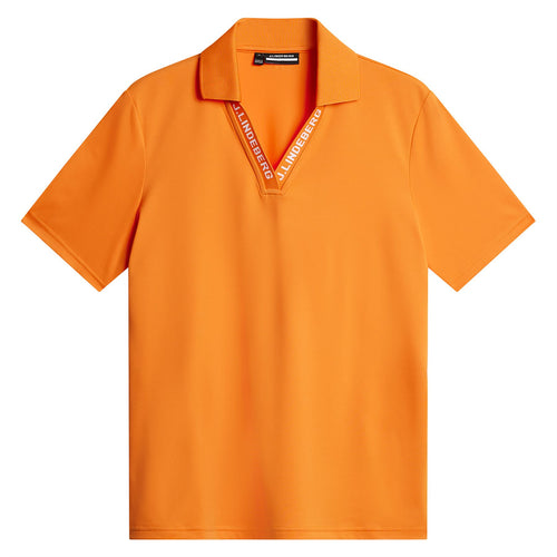 Womens Lorde Soft TX Jersey Polo Persimmon Orange - AW24