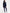 Sunshine Sport Fit Half Zip Lightweight Jacket Atlanta Blue