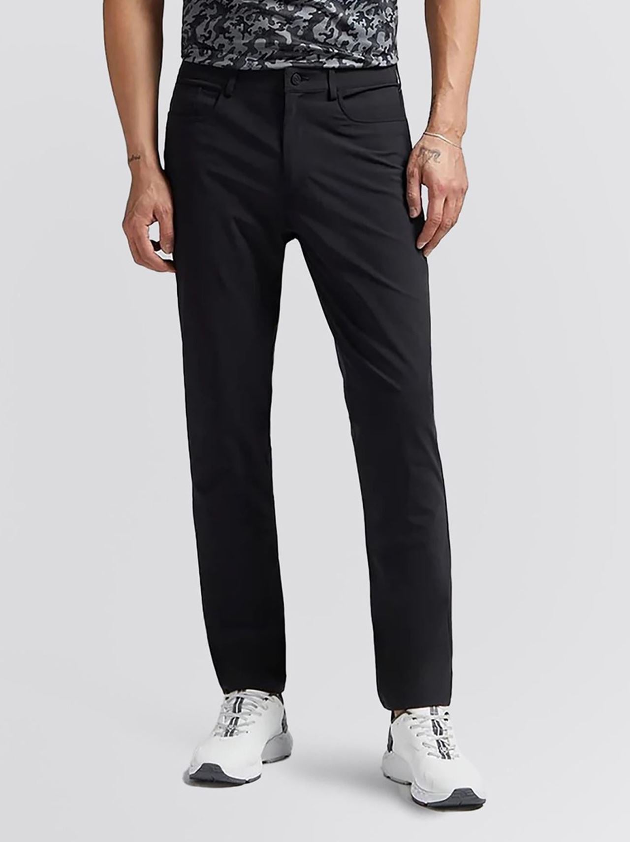 Tour 5 Pocket Straight Leg Trousers Onyx