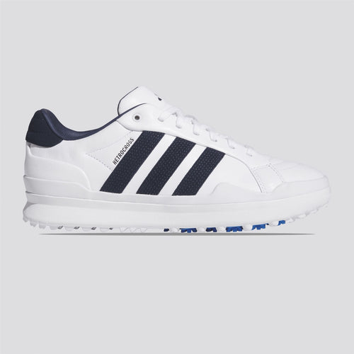 RETROCROSS Gripmore Spikeless Golf Shoes Footwear White/Collegiate Navy/Lucid Blue Ray
