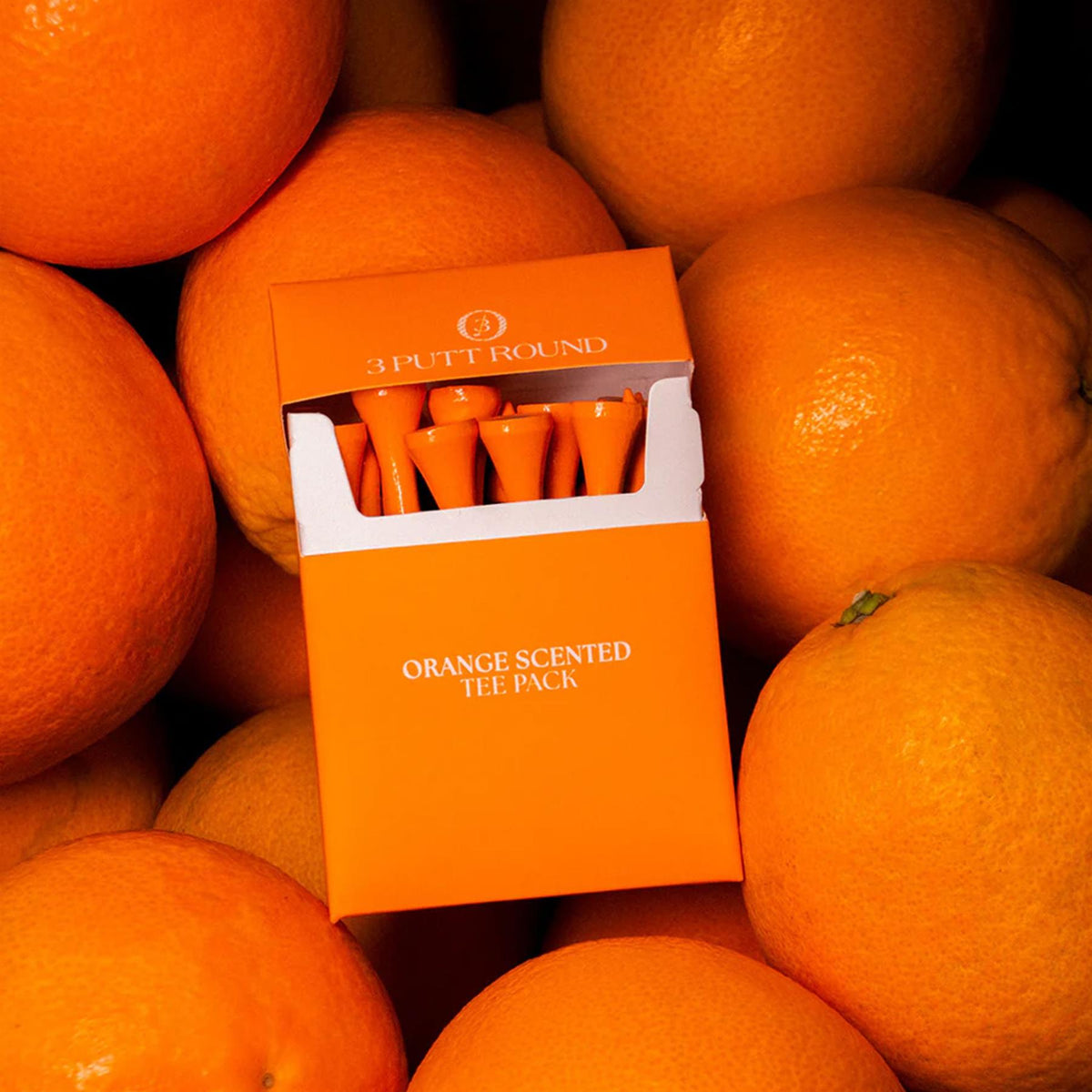 Orange Scent Coloured Tee Pack Orange