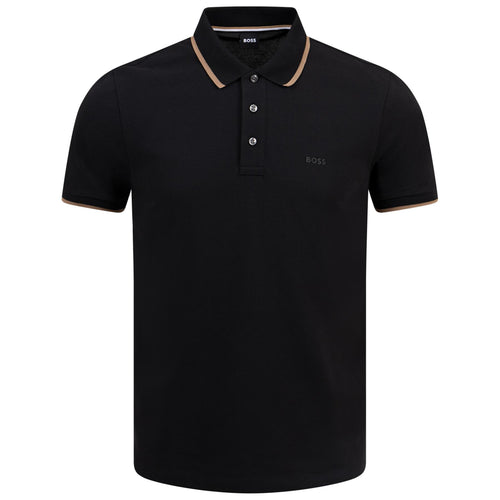 Parlay 190 Cotton Polo Black - AW24