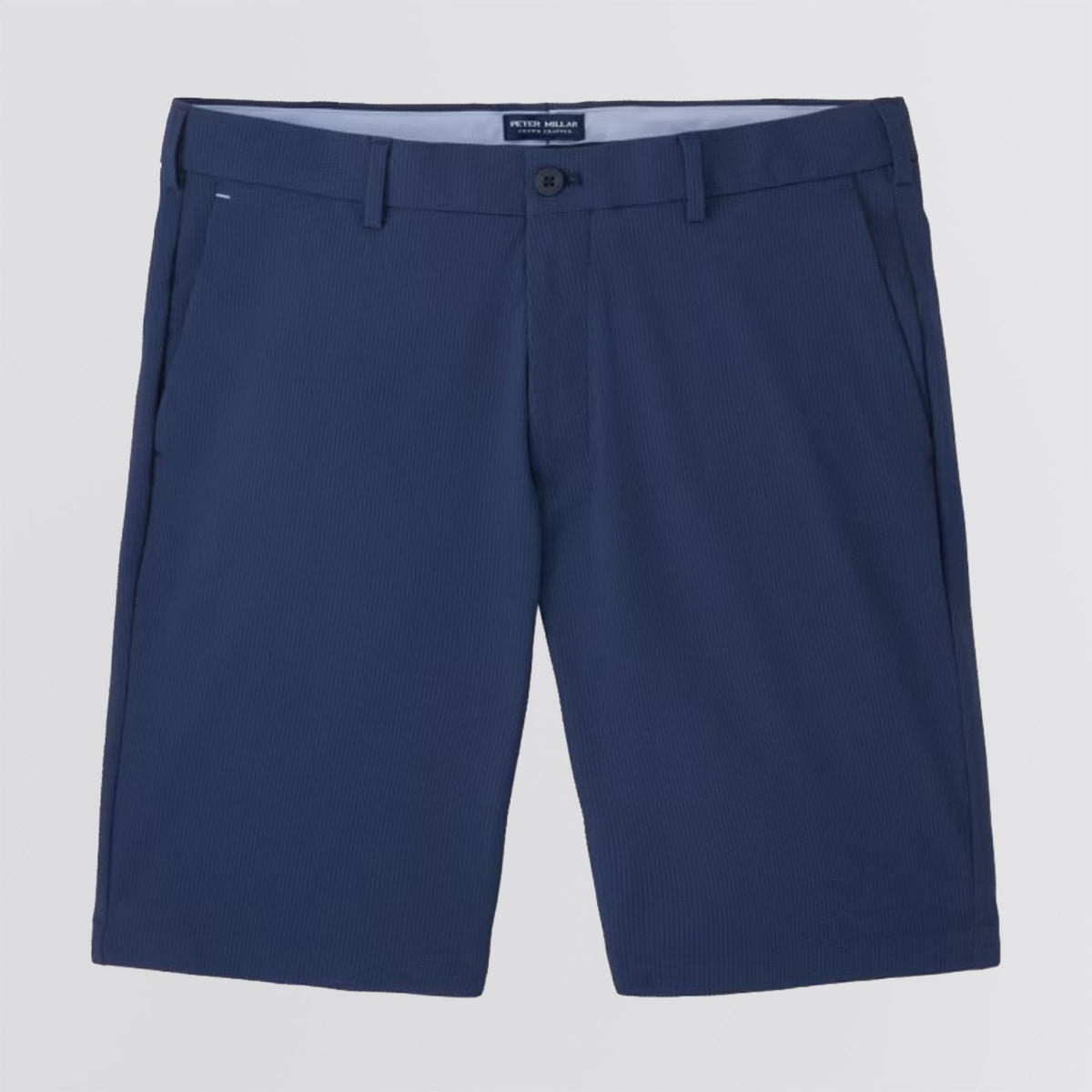 Matlock Seersucker Performance Short Navy