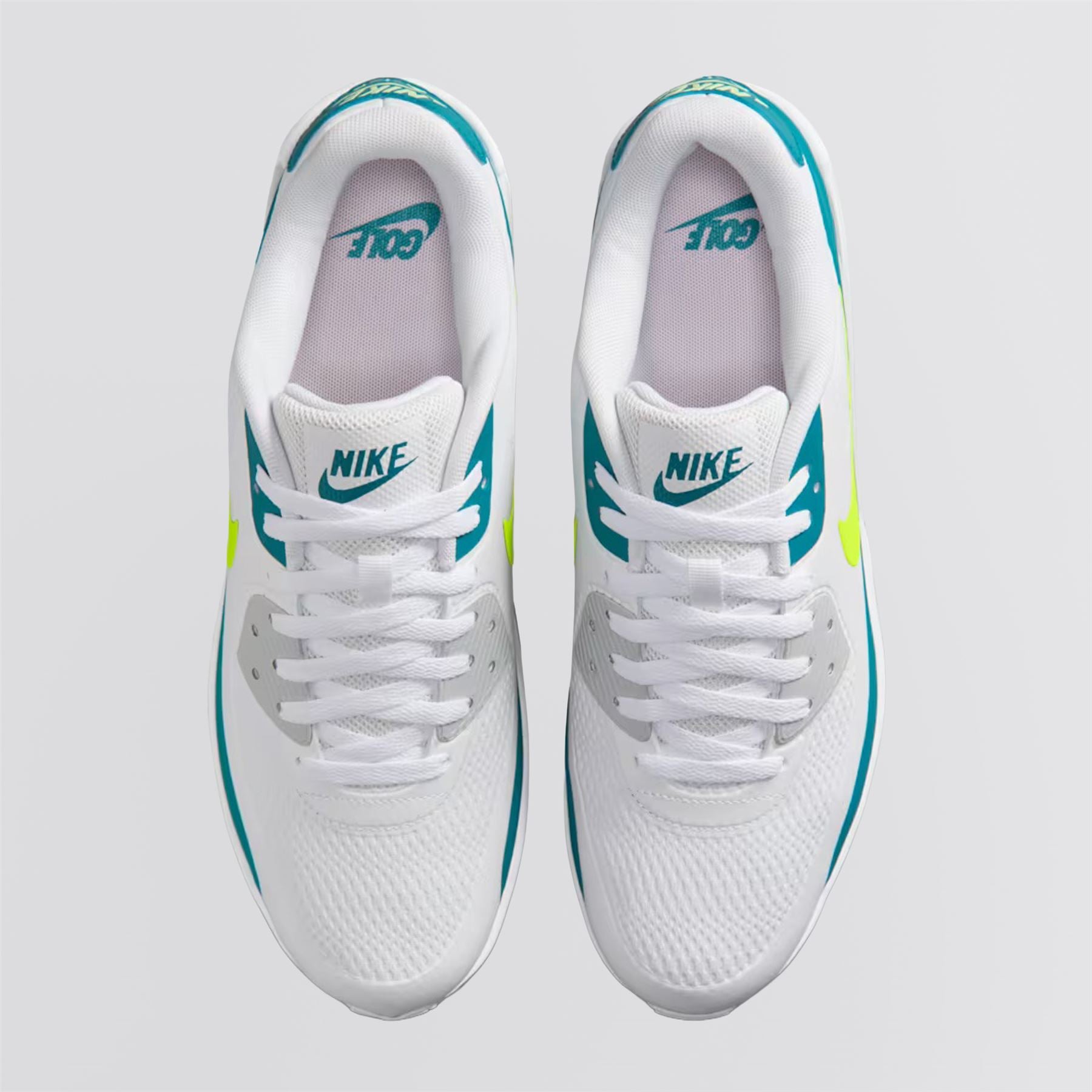 Nike Air Max '90 Golf Shoes White/Volt – TRENDYGOLF UK