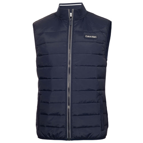 Baylor Creek Hybrid Full Zip Gilet Evening Blue - AW24