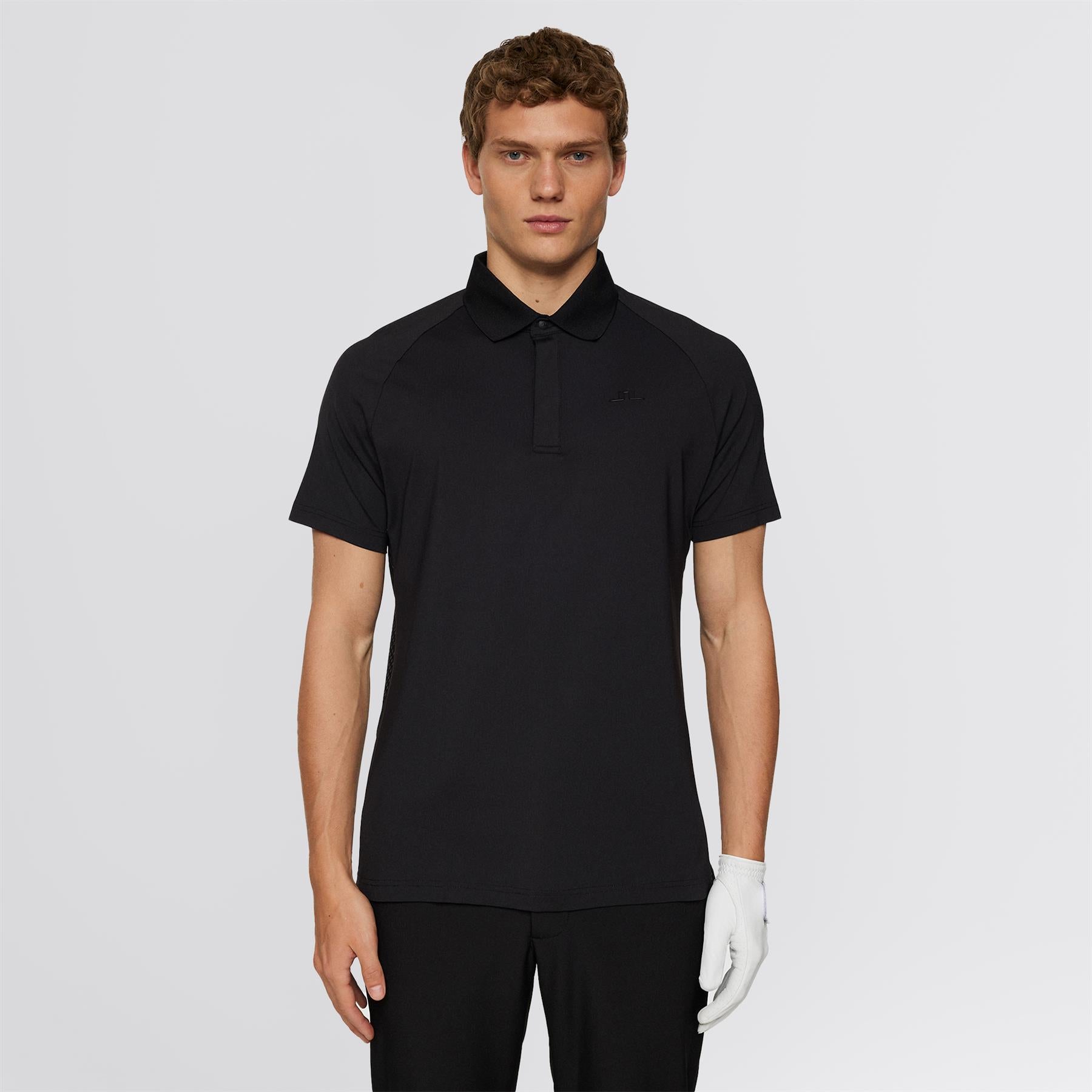 Ray Hybrid Polo Black
