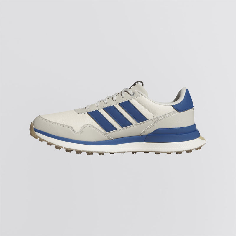 S2G '26 Leather Spikeless Golf Shoes Chalk White/Dusky Petrol/Wonder Alumina
