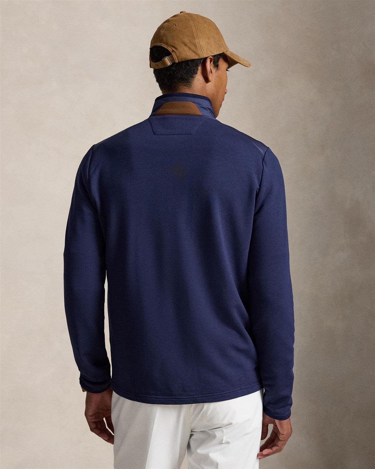 Hybrid Mockneck Jacket Refined Navy