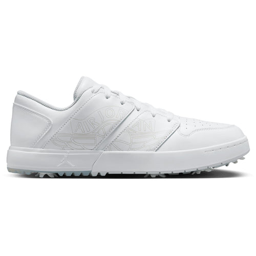 Air Jordan 1 NU Retro Golf Shoes White/Pure Platinum/Blue Tint - SS25