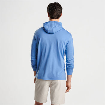 Excursionist Flex Hoodie Heather Brook Blue